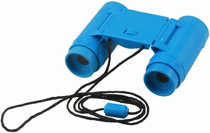 Amazon Sodial R 子供キッズプラスチック26ミリメートルx2 5倍折りたたみ双眼鏡望遠鏡のおもちゃブルー 望遠鏡 おもちゃ