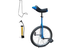 SENAOU Adjustable Unicycle for Adults Aluminum Unicycle with Stand for Fun Fitness and Balance Training
