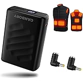 12V Battery Pack, 12V 6500mah /5V 20000mah, PD 18W USB-C in/Out, 12V DC & 5V USB-A Outputs Rechargeable 12V Power Bank Compatible for LED Strip, Breast Pump, Heated Camping Chair, Heated Jacket & Vest