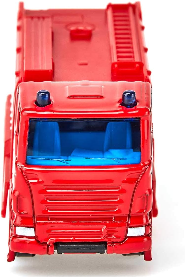 siku 1034, Fire Engine, Metal,Plastic, Red, Trailer hitch, 84 x 31 x 36 mm - Image 4