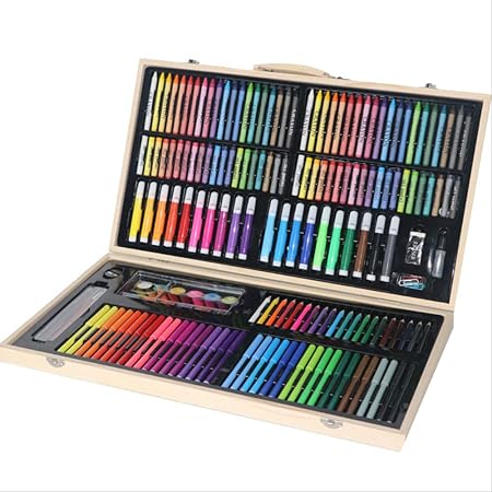 Set De Caja De Regalo De Pintura De Caja De Madera De Pluma De Acuarela: Amazon.es: Hogar