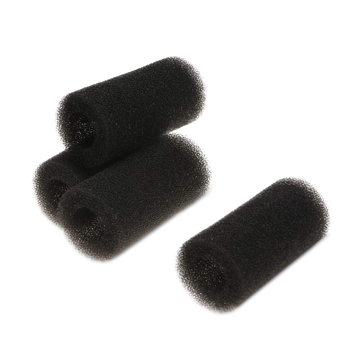 SENZEAL 4PCS Pre-Filter Sponge Foam Roll Aquarium Intake Filter Sponge Cover for Aquarium Fish Tank (L)