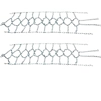 Kimpex ATV Diamond Pattern V-Bar Tire Chains (Large (233851))