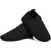 SLEVEL Comfort Toddler Slippers Lightweight Little Kids Indoor Non Slip Grip Around The House Home Shoes for Boys Girls