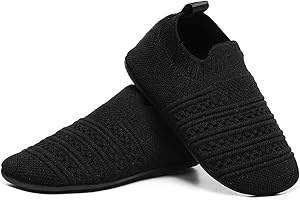 SLEVEL Comfort Toddler Slippers Lightweight Little Kids Indoor Non Slip Grip Around The House Home Shoes for Boys Girls