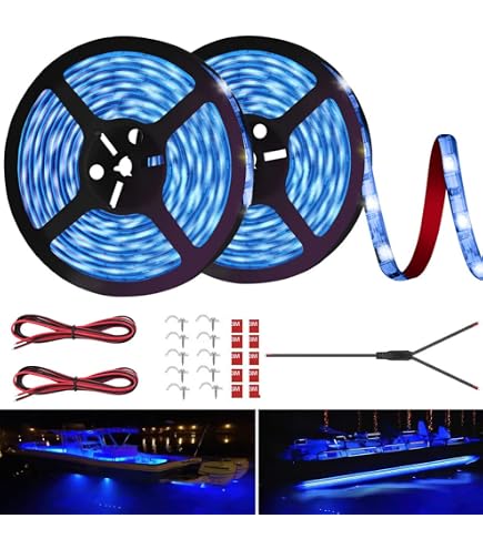 Luz LED Ultravioleta (UV) Negra Para Pesca Nocturna, 12V, Hace Fluorescer La Línea - Bright Night Fishing