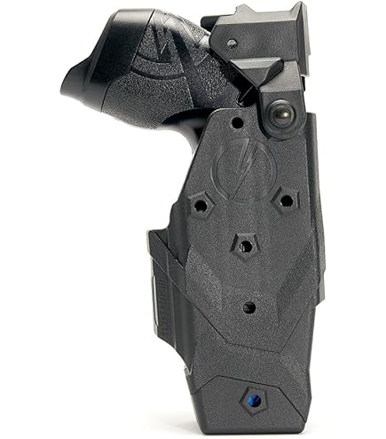 ブラックホーク　テーザーガン taser 7 ホルスター(アダプター２個付き) Amazon.com : Taser 7 Black Holster RH, Box : Sports & Outdoors
