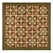 VHC Brands Tea Cabin Queen Quilt 94Wx94L Log Cabin Country Rustic Lodge Design, Moss Green and Deep Red