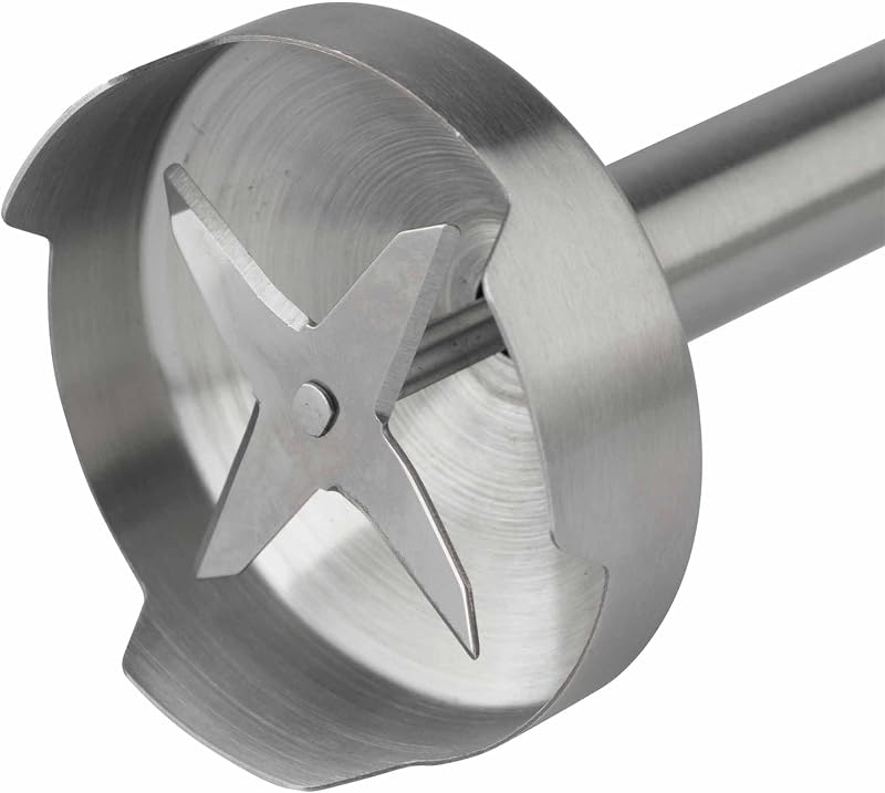 JEBT1791 - Batidora de Mano Potente 1500W, Batidora de Brazo Inox con Picadora, Vaso Medidor con Tapa, 4 Cuchillas de Acero Inoxidable, Regulador Electrónico y 15000 RPM