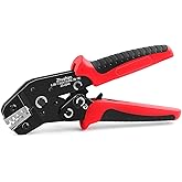 Zhushan ZS-2549 Precision Ratcheting Crimping Tool for JST, Molex, Dupont Terminals – Fits ZH 1.5mm, PH 2.0mm, XH 2.5mm, VH 3