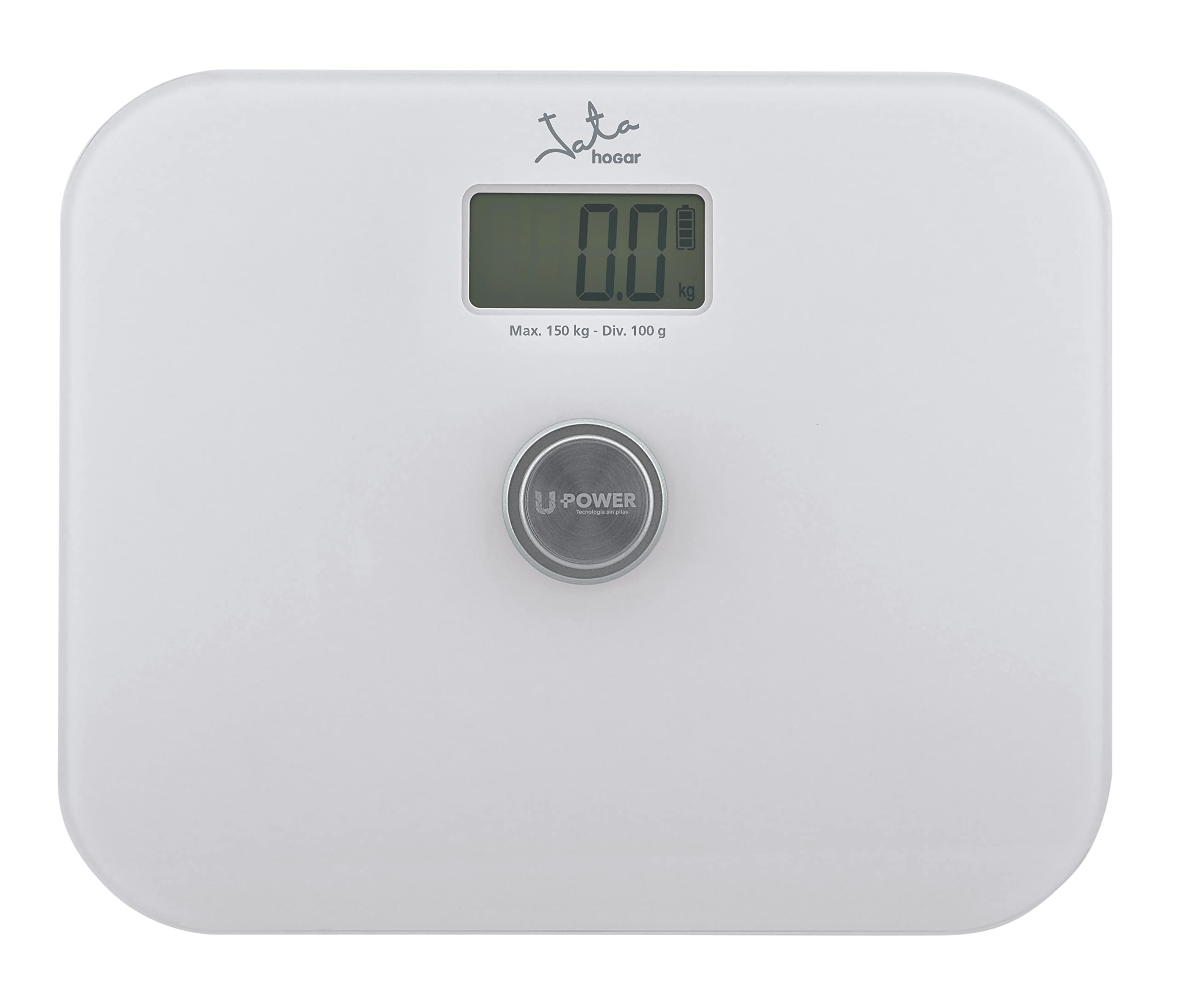Jata Hogar 499 - U-Power Ecological Electronic Scale, Automatic Energy Generation