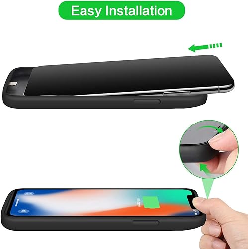 Feob Battery Case for iPhone Xs/X, Rechargeable 6500mAh Portable