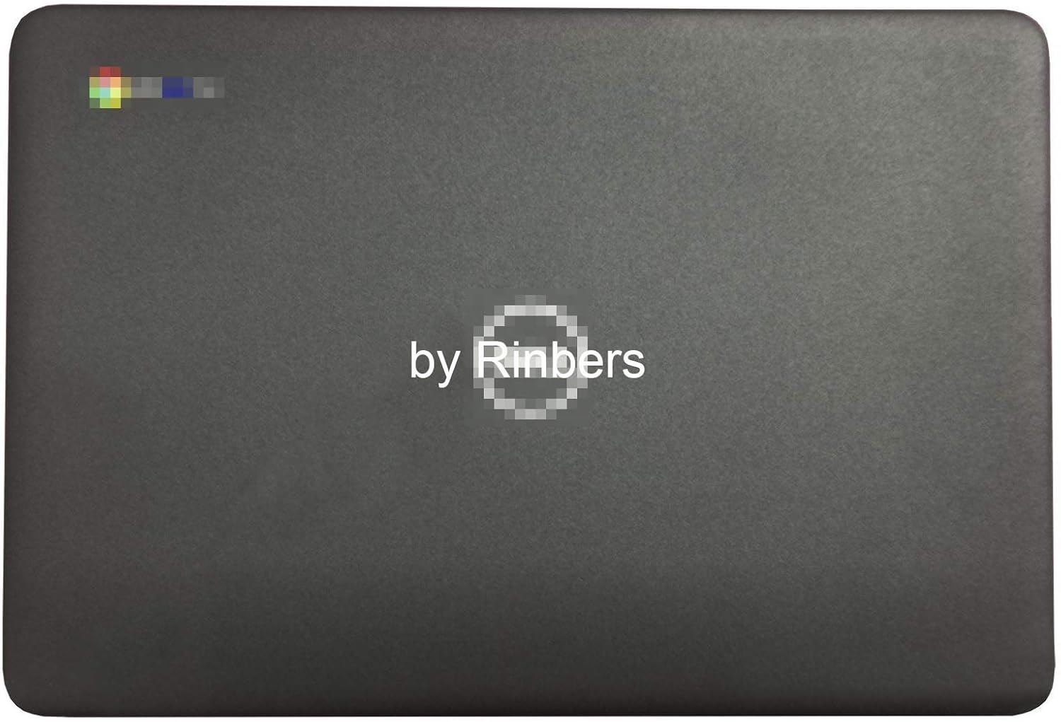 Rinbers Laptop LCD Back Cover Rear Lid Top Case with Hinge Set and LCD Cable for Dell Chromebook 11 3100 034YFY