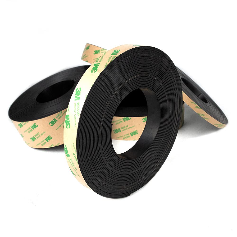 Flexible Magnetic Tape 10 m Roll 20 mm Wide 1.5 mm Thick