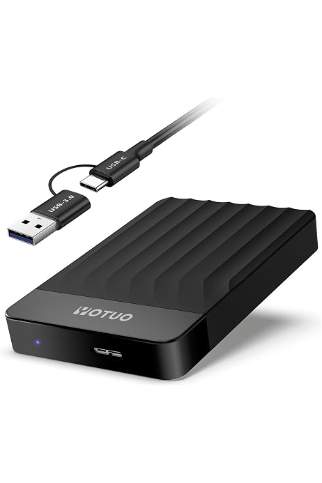 thumbnail: Suhsai Externe Harde Schijf 1TB – Compact, Draagbaar & Supersnel | Voor Laptop, PC, Mac En Meer