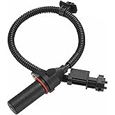 pinflaw 1 PC Car Engine Crankshaft Position Sensor, Solve Ignition Difficulties Stable Flexible Structure Sensor, Replacement OEM No. 39180-2B000 391802B000 Parts, Compatible with Modern (Black)
