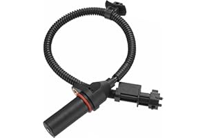 pinflaw 1 PC Car Engine Crankshaft Position Sensor, Solve Ignition Difficulties Stable Flexible Structure Sensor, Replacement OEM No. 39180-2B000 391802B000 Parts, Compatible with Modern (Black)