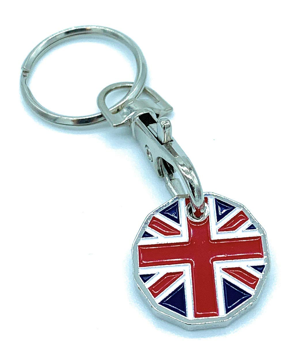 JAM2DAY Trolley Token Keyring - £1 Coin (Union Jack) — image 1