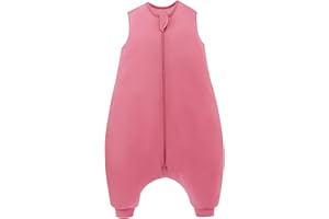 PurComfy Supersoft Toddler Sleep Sack with Feet 1.0 TOG Premium Bamboo Viscose Sleep Bag Walker with Legs 12-18-24-2t-4t-5t
