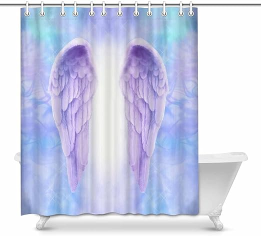 Amazon Com Interestprint Beautiful Pair Of Lilac Angel Wings With