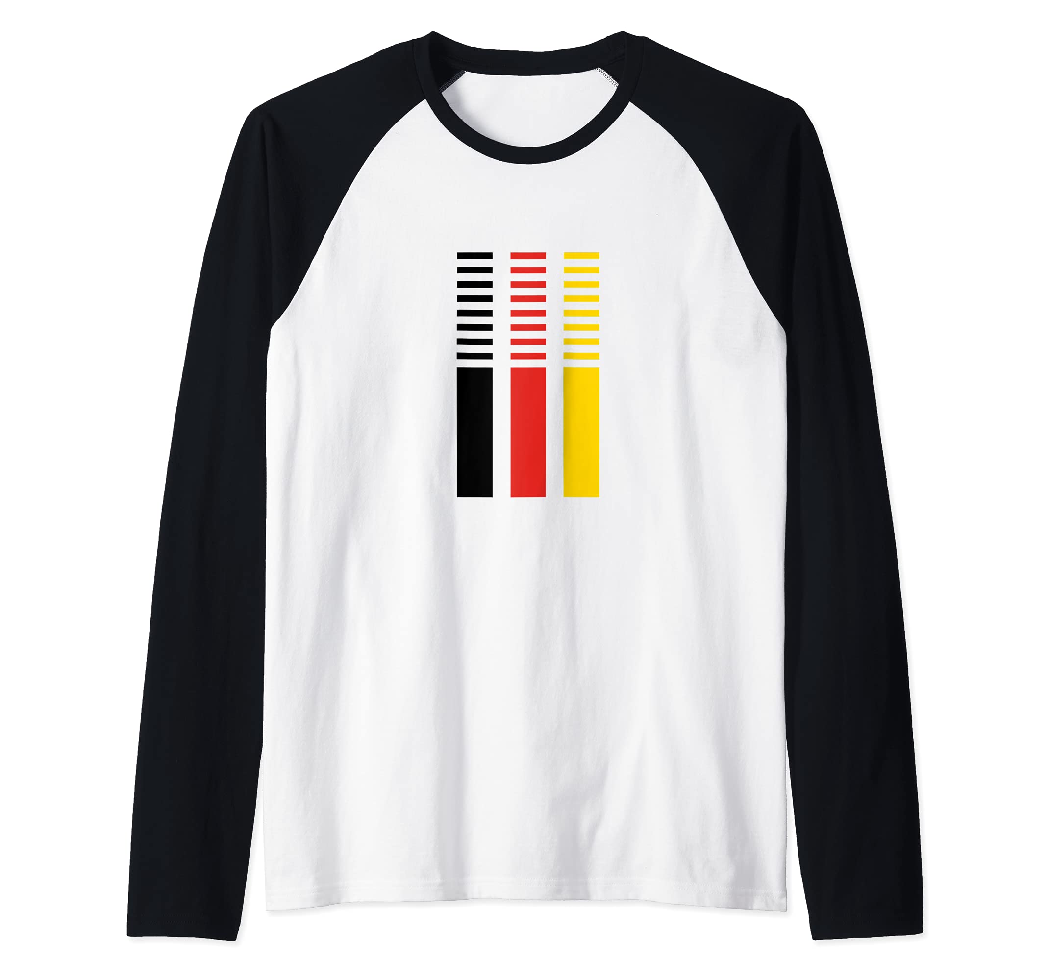 Flag Germany Raglan Baseball Tee