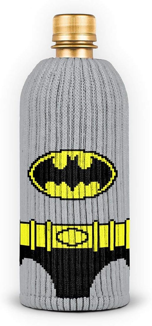 Bottle Sweater Koozie Batman Suit