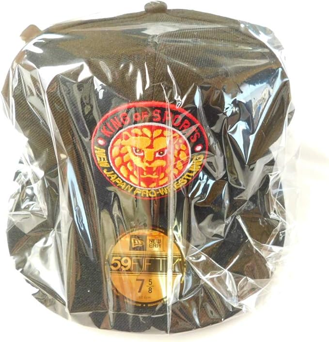 Amazon Co Jp 新日本プロレス ライオンマーク ニューエラ キャップ 60 6cm 7 5 8 棚橋弘至 オカダカズチカ 内藤哲也 New Era グッズ ホビー