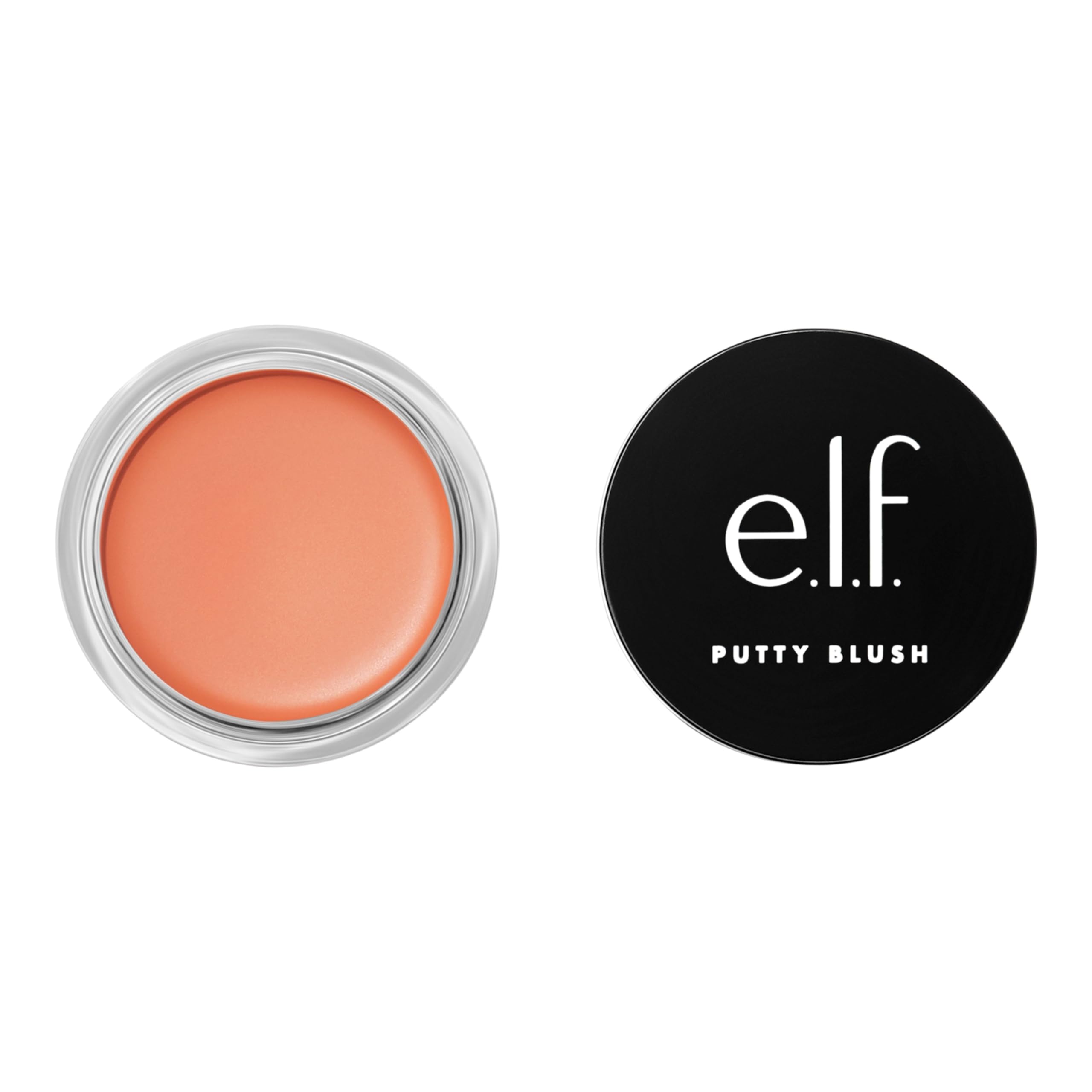e.l.f. Putty Blush, Creamy & Ultra Pigmented Formula, Argan Oil & Vitamin E, Bahamas, 0.35 oz/10 g
