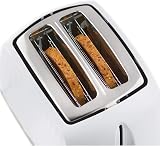 Russell Hobbs Honeycomb 2 Slice Toaster White Textured High Lift 850W view 3
