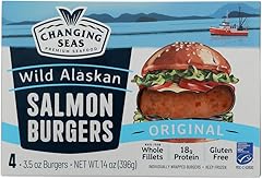 Changing Seas Original Wild Salmon Burger, 14 OZ