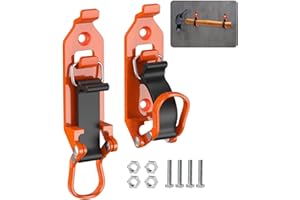 MNSYJK 2pcs Off Road Shovel Holders, Shovel Mount for Roof Rack, Metal Roof Rack Fasteners, Wall Mount Tools for Truck, Car, 