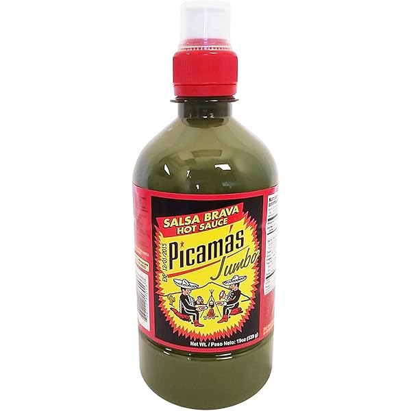 Amazon.com : Picamas Hot Sauce Jumbo 19oz (Pack of 2 Bottles