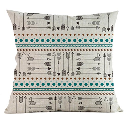 MIARHB Ruhiku GW Hot Sale! Pillow Case, Arrow Printing Sofa Bed Home Decorative Throw Pillow Case Cushion Cover (G, 18 Ã— 18 Inch)