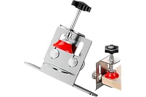 Cabinet Door Mounting Jig - Cabinet Making Tools,Adjustable Heavy-Duty Precision Positioner Template Bracket Mounting for Fur