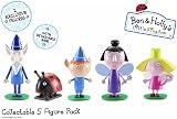 Ben & Holly Collectable 5 Figure Pack Wise Old Elf Nanny Plum Mini Figures view 3