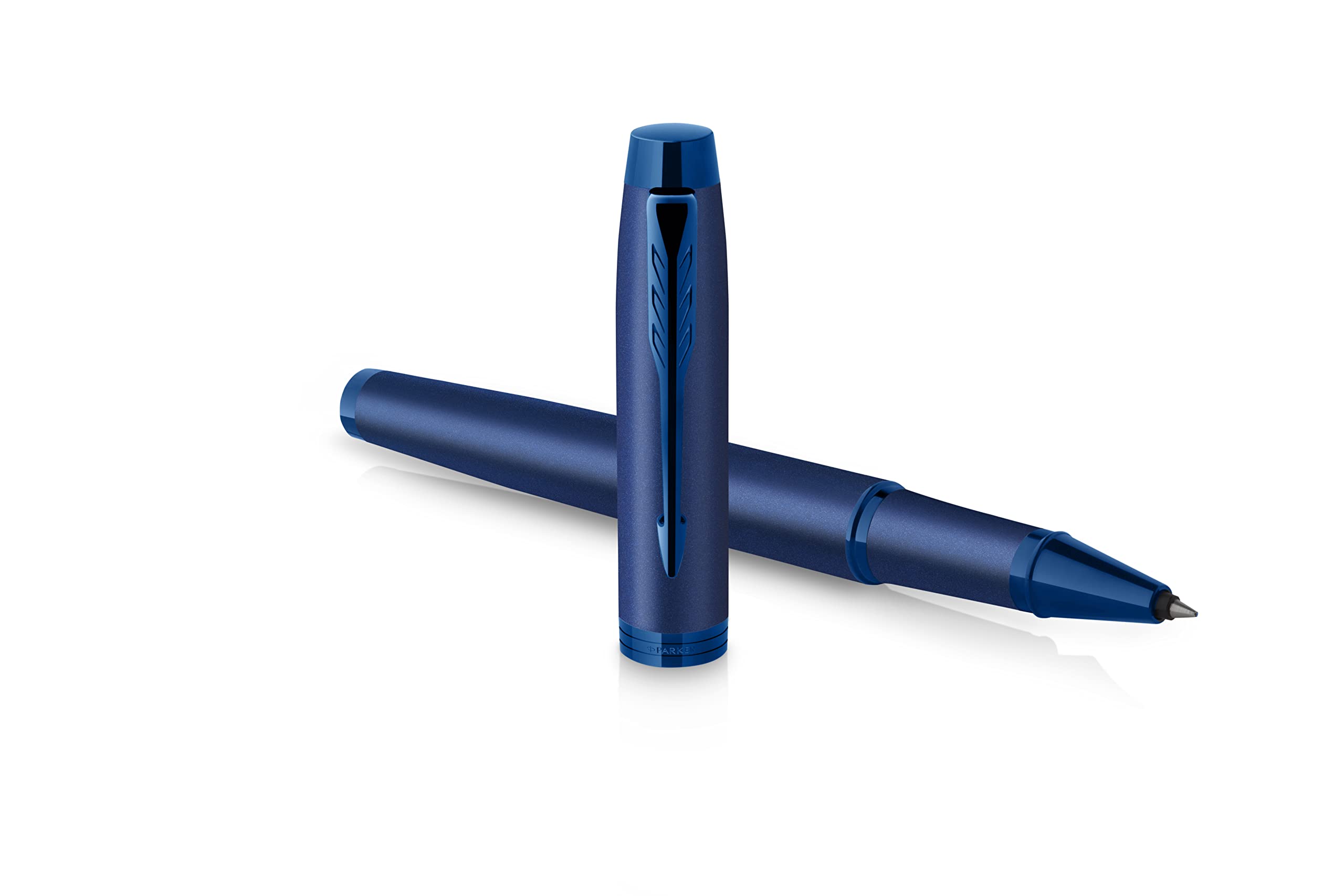PARKER IM Rollerball Pen Monochrome Blue PVD F Black