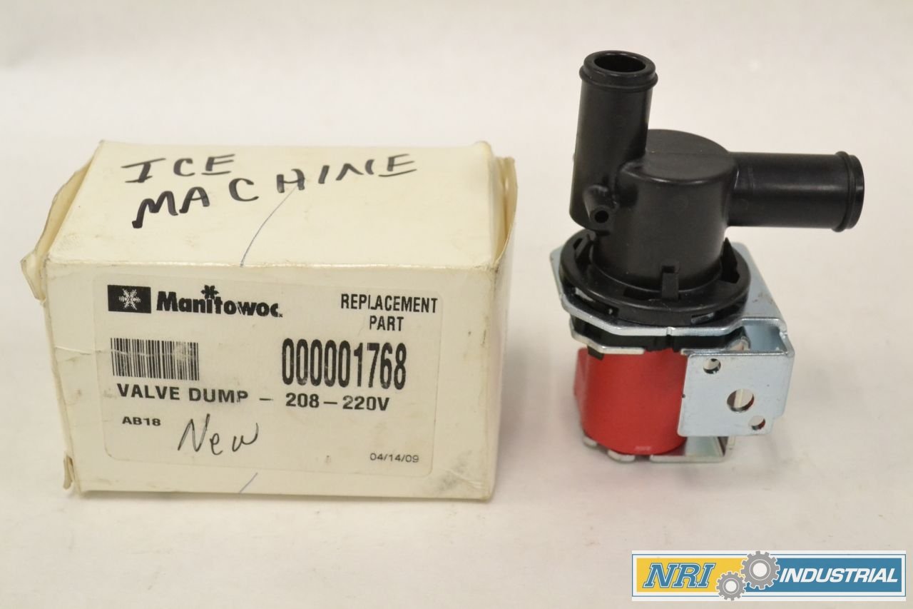 New MANITOWOC 000001768 ICE Machine Dump Valve 208/240VAC B318059