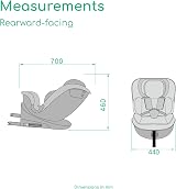 Bebeconfort RevolveFix 360 i-Size Car Seat 0-12 yrs ISOFIX Top Tether view 6
