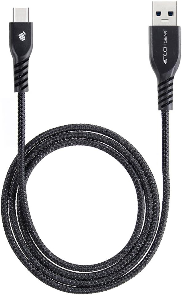 TECHGEAR High Durability Braided USB C Charging Data Cable (1m/3.3ft) for USB Type-C Compatible with iPad Pro 11" 12.9" 13" 2025-2018 - Image 5