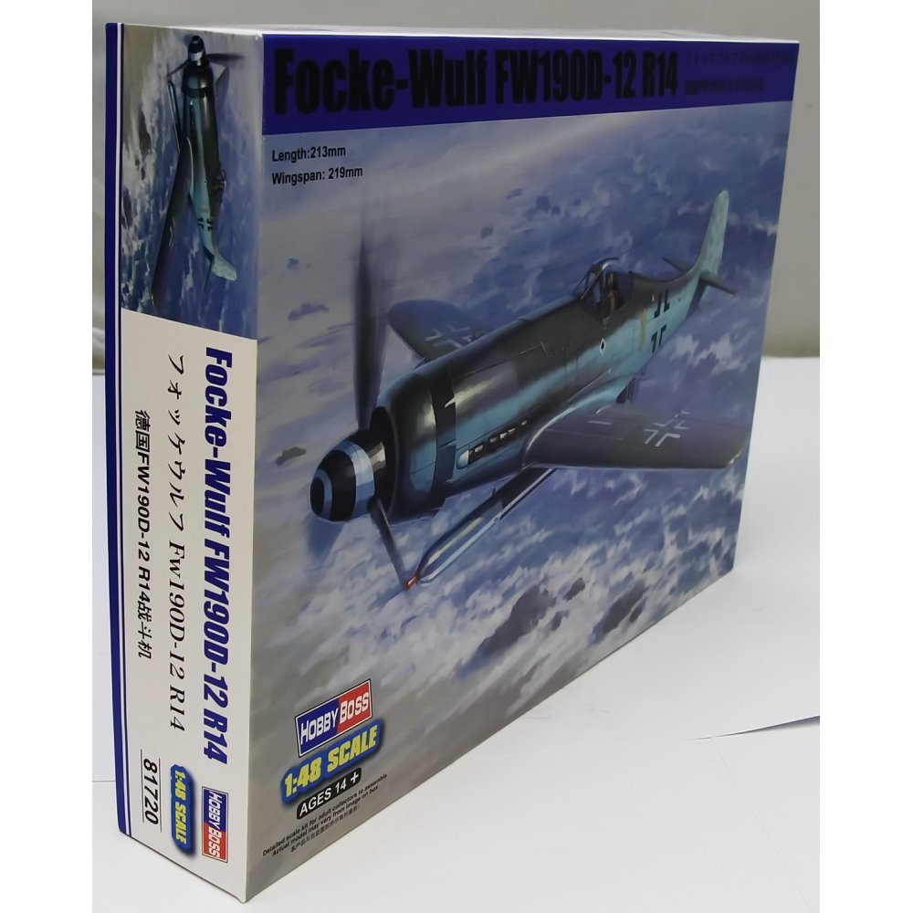 Hobbyboss 1:48 Scale Focke-Wulf FW190D-12 R14 Assembly Kit