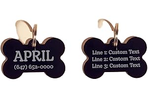 Dog tags engraved Pet Canada, Personalized dog tag, dog tags engraved,dog tag, Dog Bone Shape