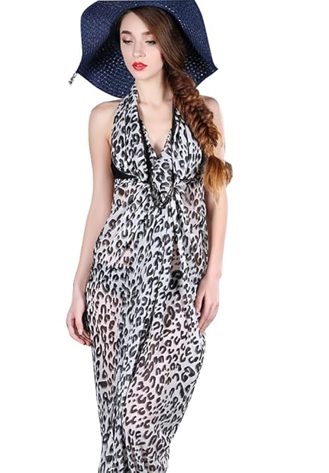 title=NiSeng Donna Copricostumi Calzedonia Vestito Dalla Spiaggia Anti UV 200 * 150 CM