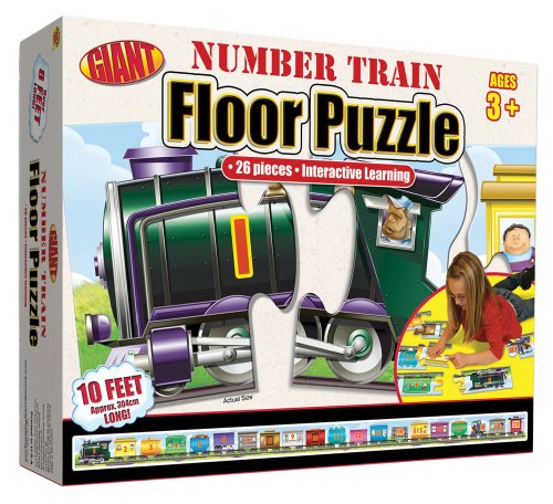 Number Train Floor Puzzle