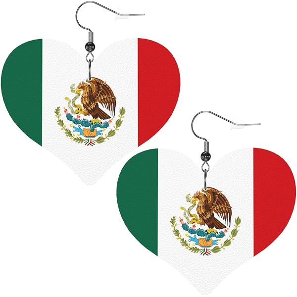 Mexico Flag Print Scarf *NEW* Mexican Banner Bufanda Pañuelo Echarpe Nuevo