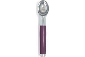 KitchenAid - Classic Ice Cream Scoop, Stainless Steel Paddle with Non-Slip Grip Handle, Easy Dig for Hard Icecream (8.54", Be