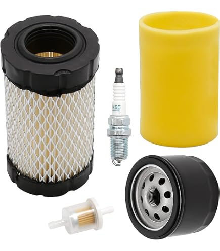 Filtre à Air + Préfiltre Pour Moteurs Briggs & Stratton - Compatible 796031, 594201, John Deere MIU1303