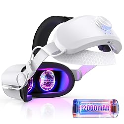 Head Strap with 12000mAh Battery for Oculus Quest