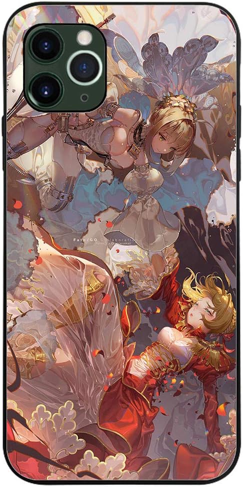 Dsaqao Fate Stay Night Pendragon Case For Iphone Heaven S Feel 3 Spring Song Japan Anime Tpu Protective Shell Iphonex 8 11pro A Iphone 7 8 Amazon Co Uk Electronics