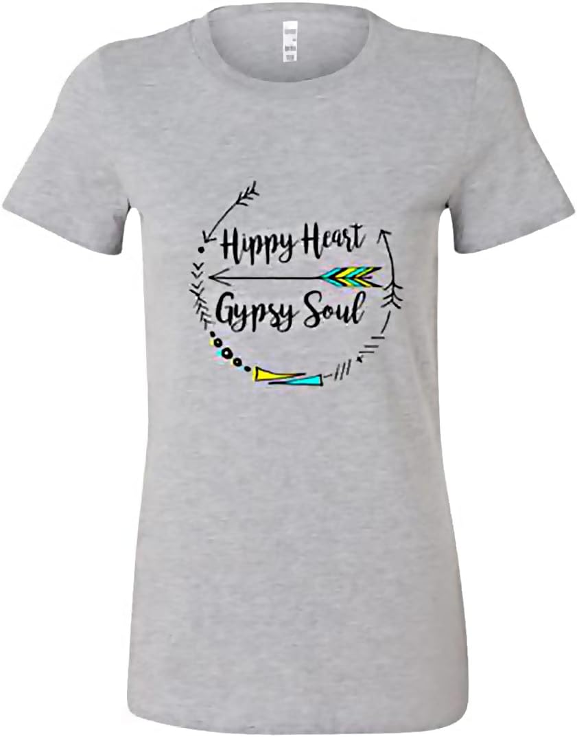 Hippy Heart Gypsy Soul Women's Fitted T-Shirt