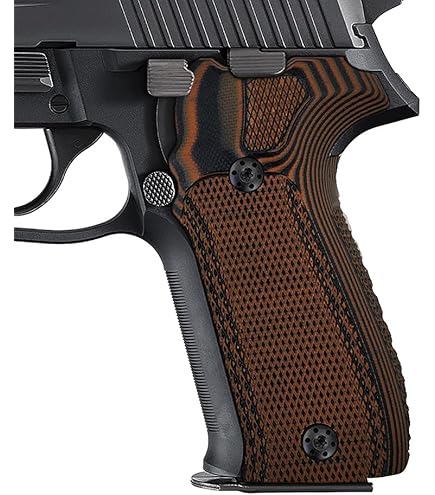 Amazon.com : Hogue Checkered G10 Grip for SIG Sauer P226 DA/SA